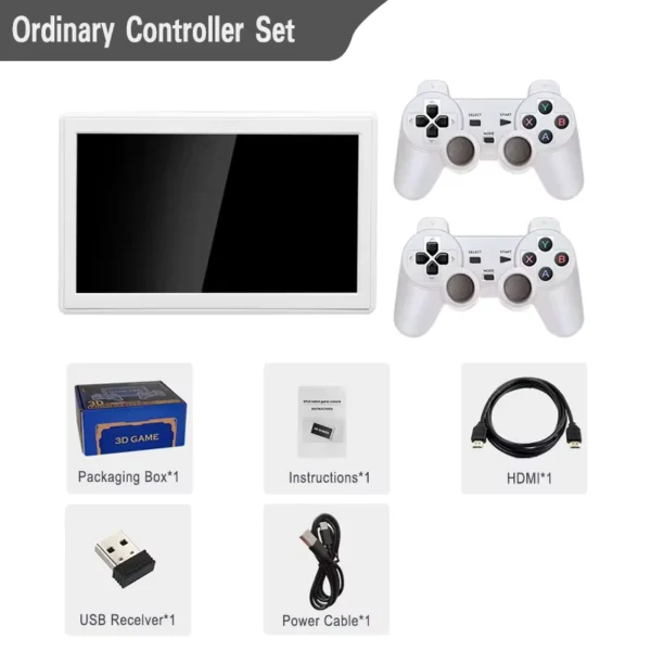 Coopreme XP18 Portable Retro TV Game Console 7" HD Screen