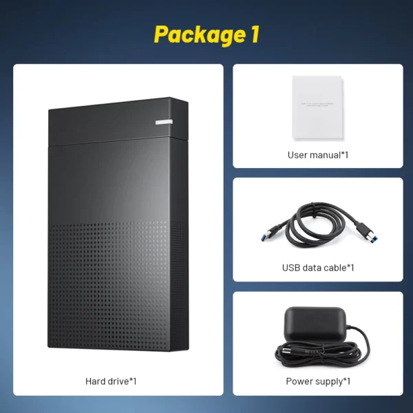 KINHANK 4TB Gaming HDD with Multi-System Emulators