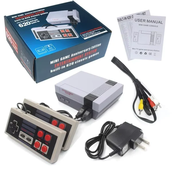 Portable Retro Video Game Console with 620 Built-in Games