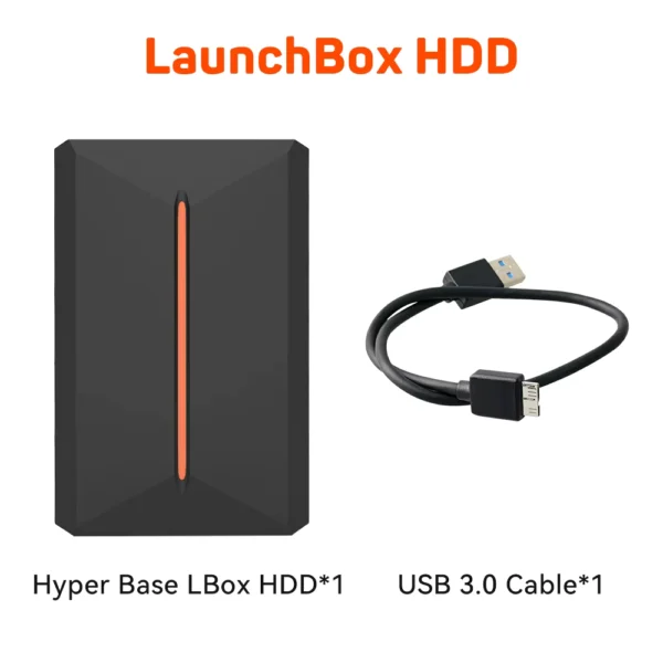 Launchbox 500GB Gaming Hard Drive with 3700+ Retro Games