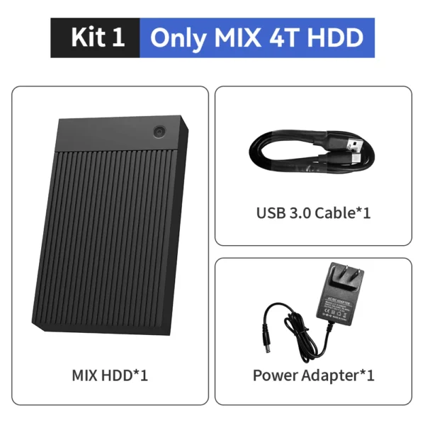4TB Portable Gaming HDD with 59599 Preloaded Games