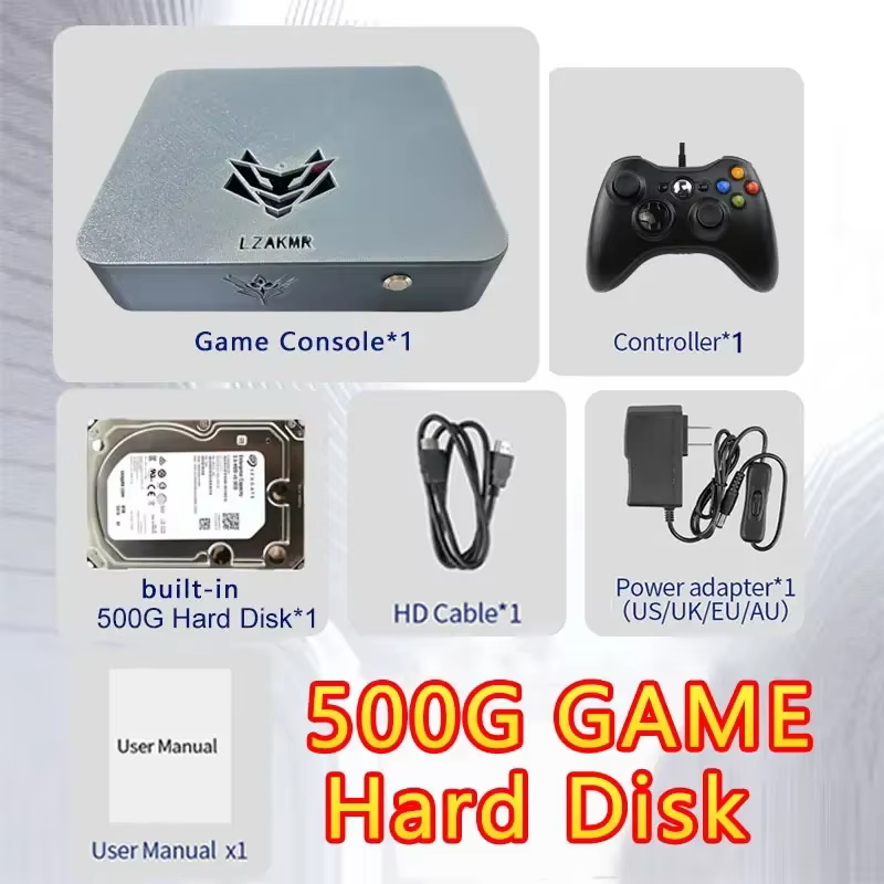 Ultimate AK1 Retro Game Console Windows 11 with 2TB HDD