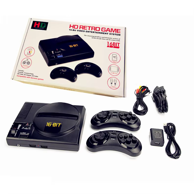 Retro Mini Mega Drive Clone Console with HD Output