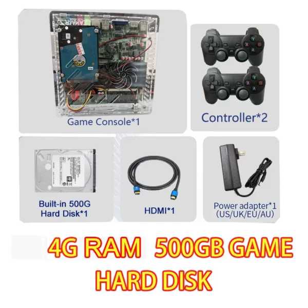 Dual System Super Console U7 With 70,000+ Retro Games