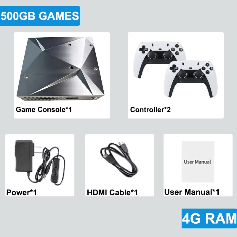 P88 Retro Console 2TB HDD 70000+ Games Windows 11 & Batocera