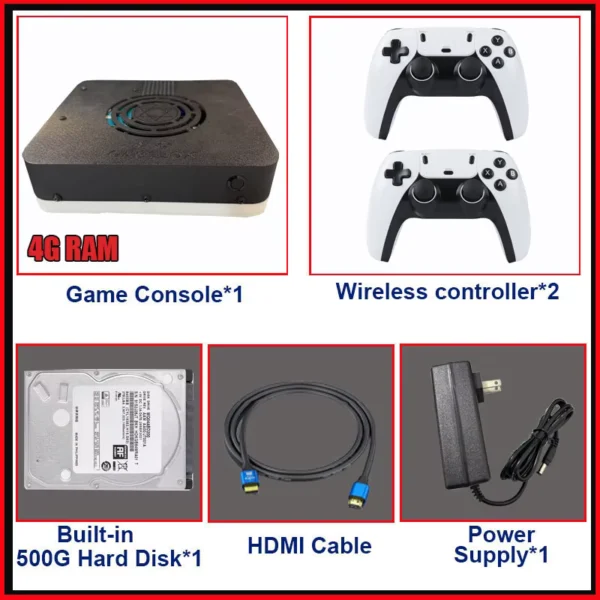 Super Console X3 Retro Game Console I3-3110M with 1TB HDD