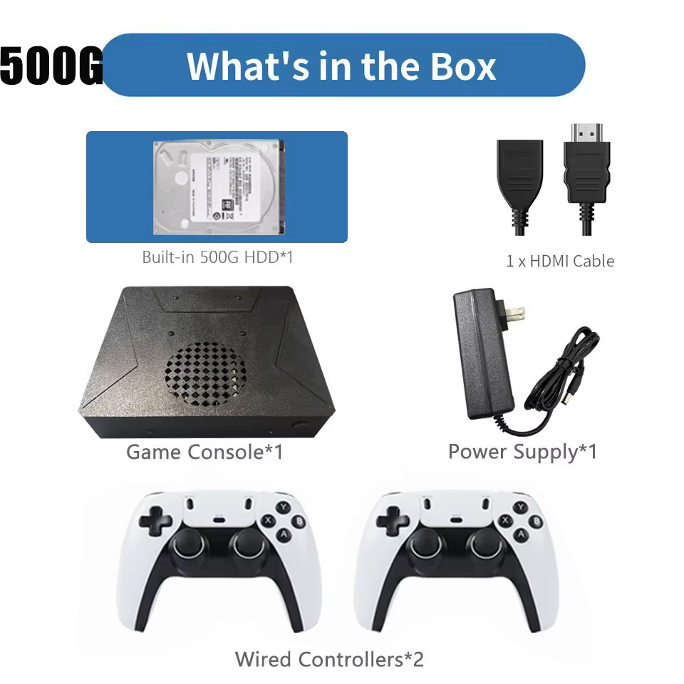 LZAKMR Upgrade S1 Retro Game Console Windows 11 99999+ Games