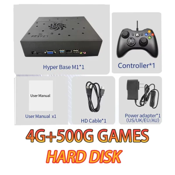 X88 Pro Retro Gaming Console 2TB HDD with 70000+ Games