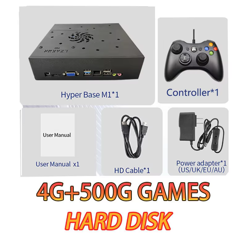 X88 Pro Retro Gaming Console 2TB HDD with 70000+ Games