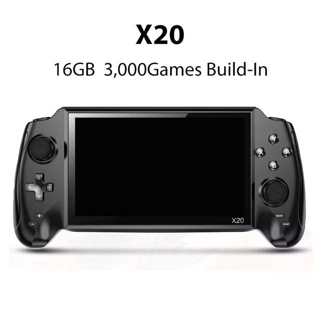 OWLLON X20 7-inch HD Portable Retro Handheld Console