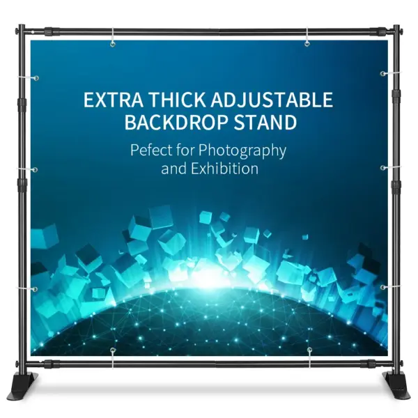 10x8 Foot Heavy Duty Background Frame Crossbar Set
