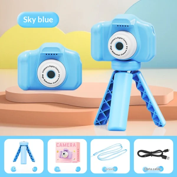 DF-ETXJ Compact Digital Camera in Blue and Pink