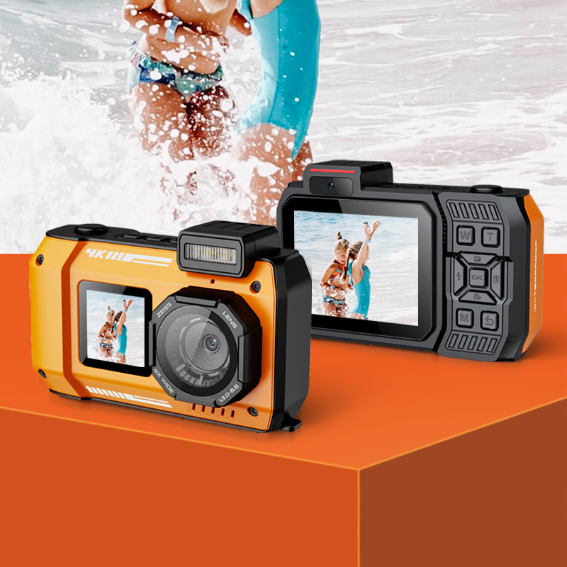 Waterproof D50 Dual-Screen HD Outdoor Sports Camera