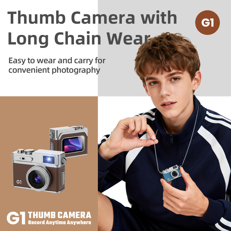 Retro Mini Camera For Students Portable Pocket-Sized