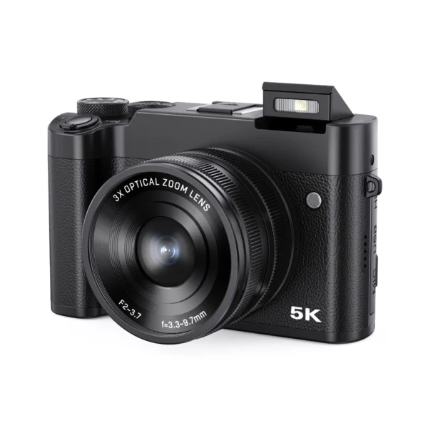 Selfie 5K HD Digital Optical Zoom Mirrorless Camera