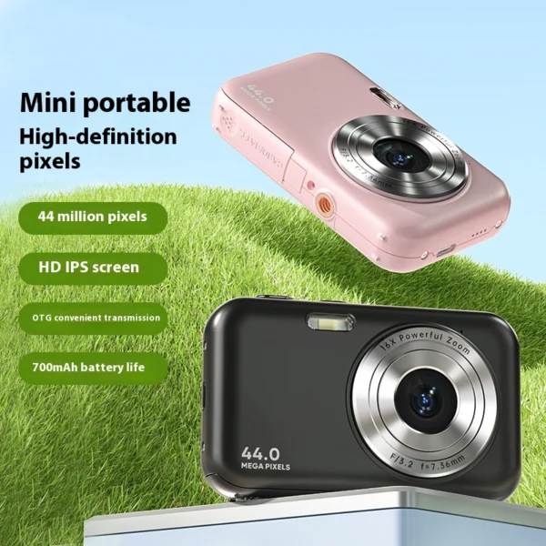 Home HD Digital Mini Camera for Children with 16X Zoom