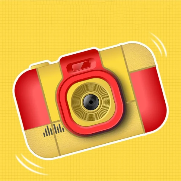 Children's Mini Digital Camera with Dual HD Cameras and 2.4" Screen