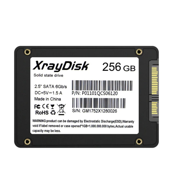 2.5 Inch SATA3 SSD for Desktop & Notebook