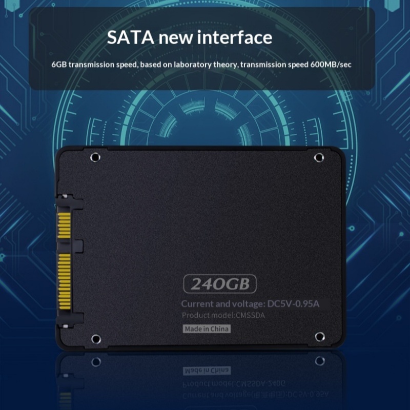 SATA3 2.5-inch Solid State Drive for Laptops and Desktops