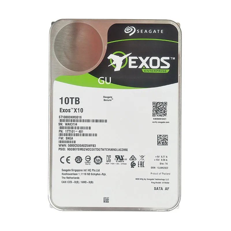 ST10000NM0086 10TB Enterprise Helium Mechanical Hard Disk