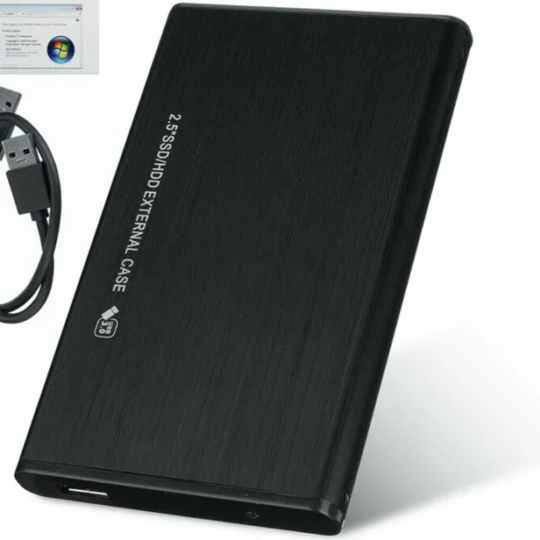 2.5 inch SATA USB3.0 SSD Hard Disk Enclosure