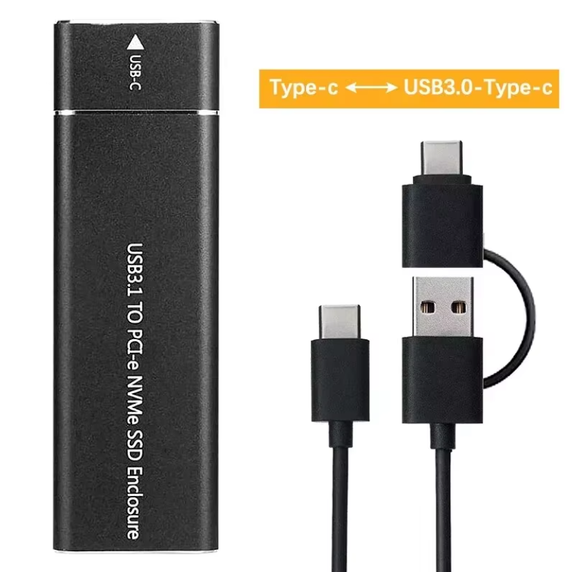 M.2 SSD Enclosure USB3.1 Type-C High-Speed