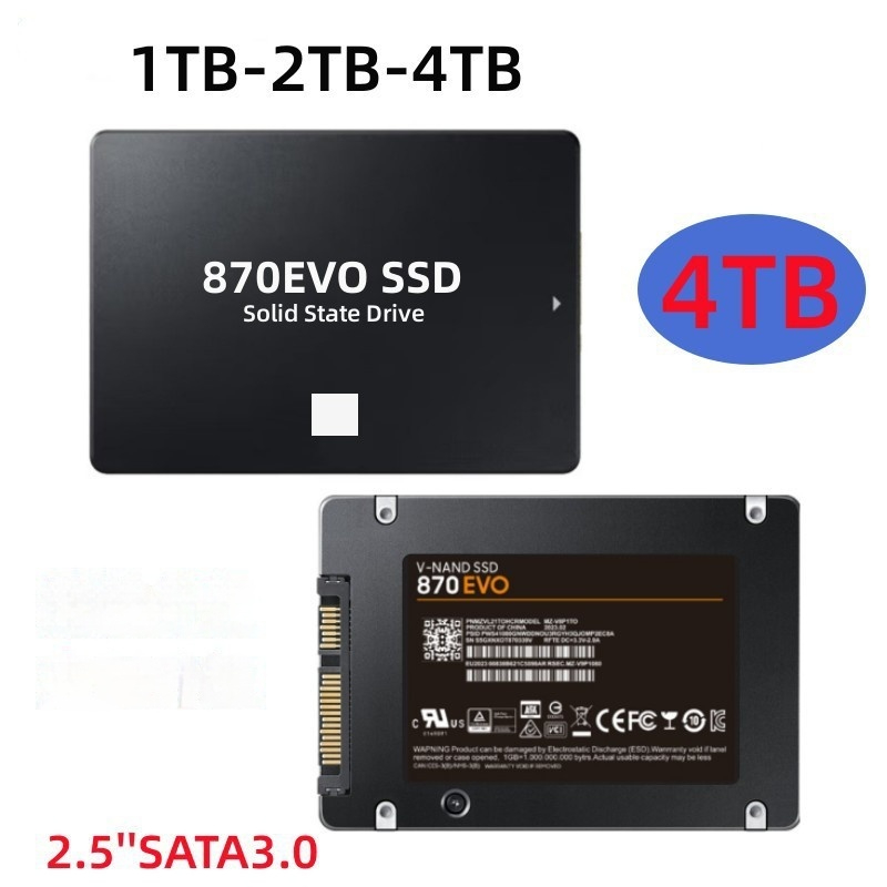 2.5-Inch 870 EVO SSD High-Speed SATA SSD 500GB-4TB