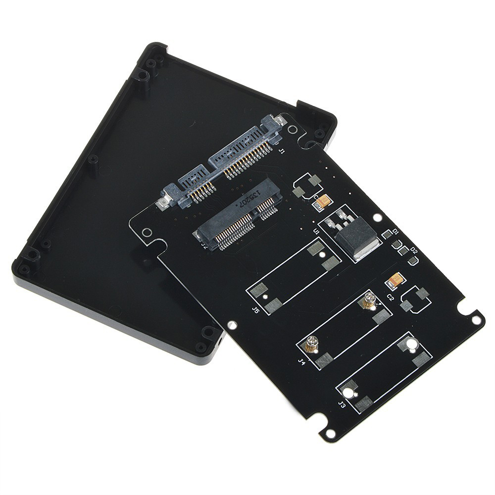 Ultra-thin mSATA to 2.5 SATA 3.0 Transfer Box