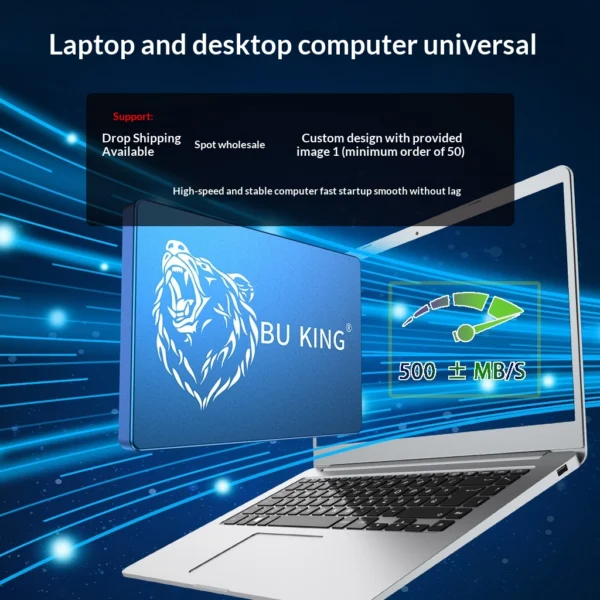 512GB SATA SSD for Laptops and Desktops Storage Upgrade