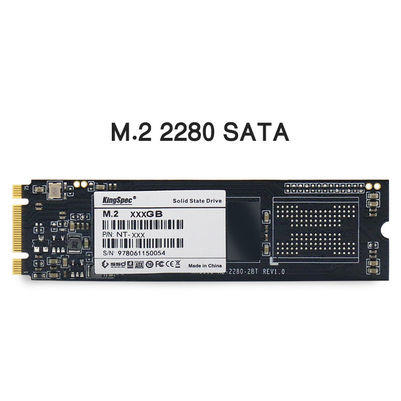 KingSpec M.2 NGFF 2280 SATA SSD 128GB to 2TB Options