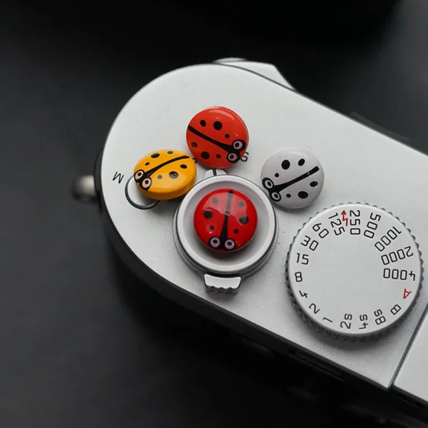 Ladybug Camera Shutter Button with Threaded Installation