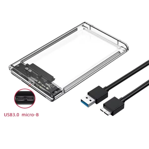 USB 3.0/Type C to SATA III 2.5 inch HDD SSD Enclosure