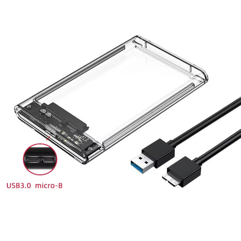 USB 3.0/Type C to SATA III 2.5 inch HDD SSD Enclosure