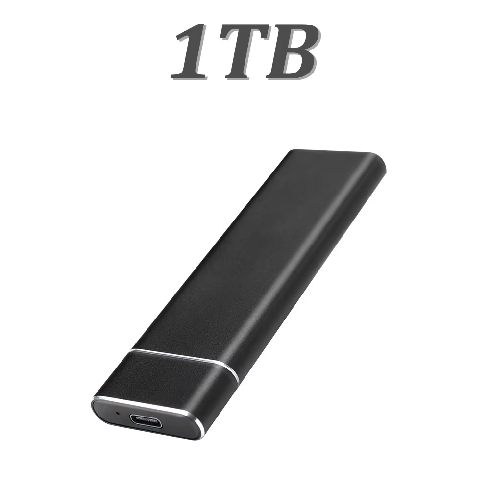 High-Speed USB 3.1 Portable SSD 1TB-64TB External Drive