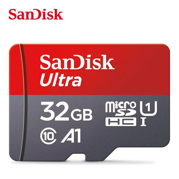 Sandisk Ultra MicroSD Memory Cards 32GB to 512GB A1 Class 10
