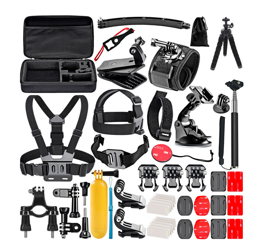 50-in-1 Camera Accessories Kit for Action Cameras