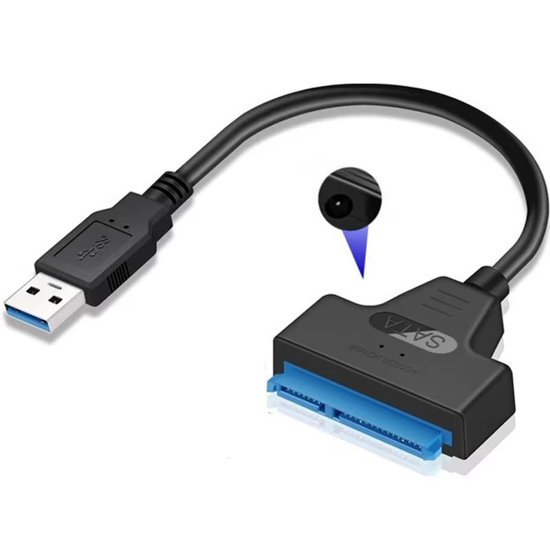 USB 3.0 to SATA Adapter for 2.5" & 3.5" HDD SSD
