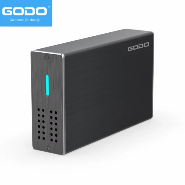 GODO 2.5" Dual Bay SATA RAID USB3.0 Hard Drive Enclosure