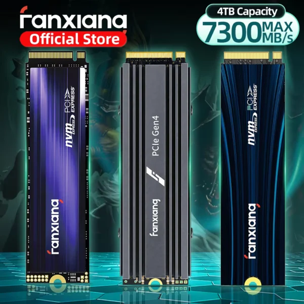 Fanxiang S880/S880E PCIe 4.0 NVMe M.2 SSD 1TB-4TB