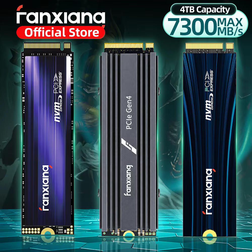 Fanxiang S880/S880E PCIe 4.0 NVMe M.2 SSD 1TB-4TB