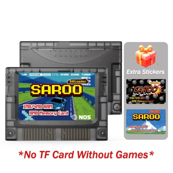 SAROO SS HDloader: Saturn SD Drive Emulator with Virtual Memory