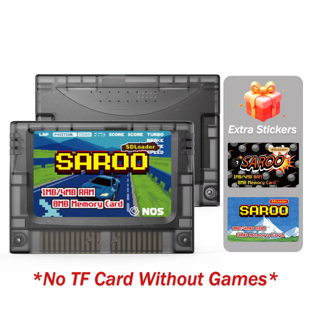 SAROO SS HDloader: Saturn SD Drive Emulator with Virtual Memory