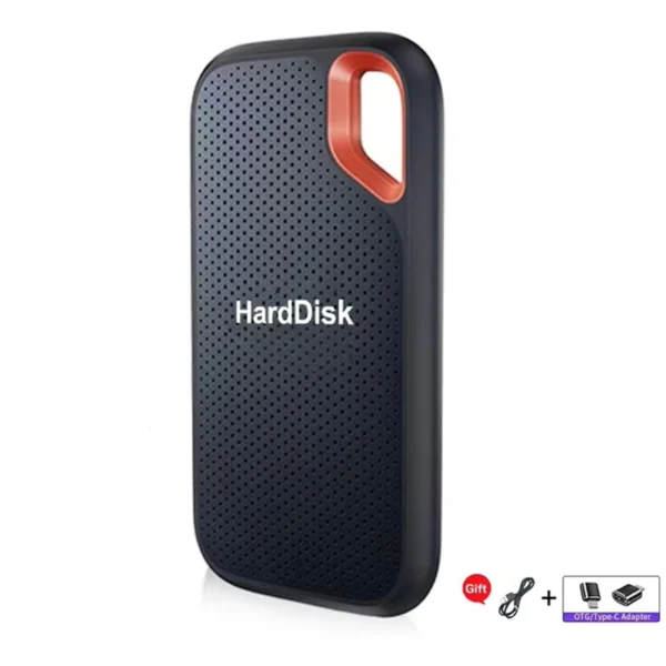 2TB/4TB External SSD Fast Transfer Waterproof Hard Drive