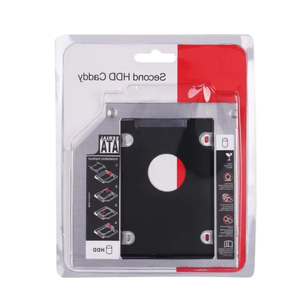 HDD Caddy SSD SATA 3.0 2.5" Adapter for Laptop Optical Bay
