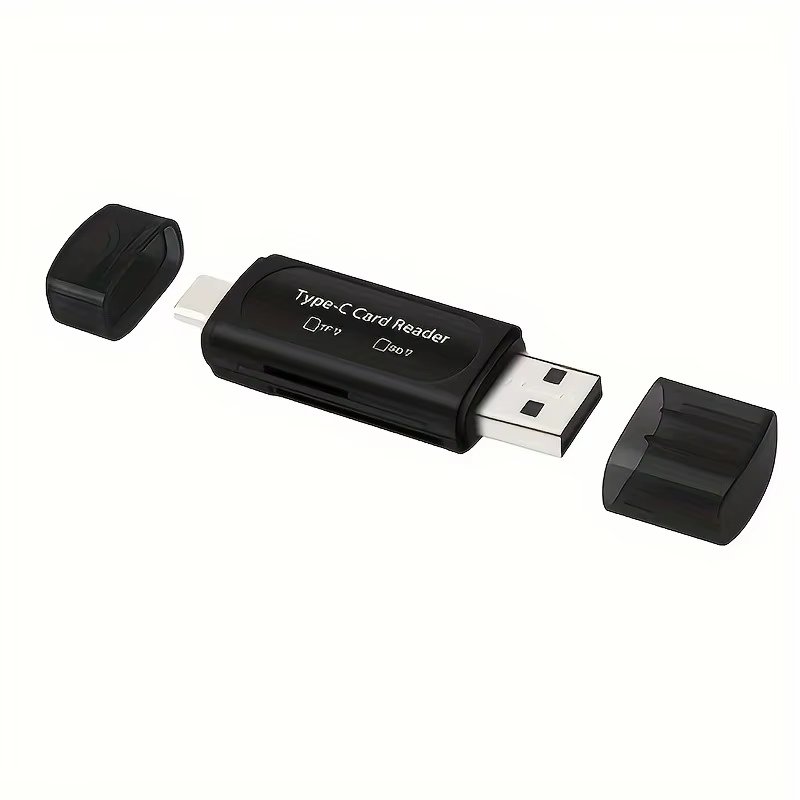 USB 3.0 & Type-C 4-in-1 OTG Card Reader Adapter