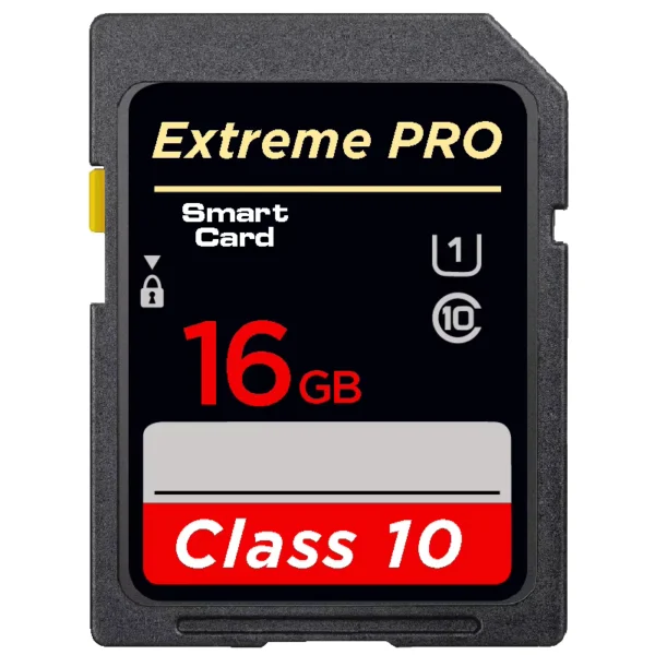 High Speed Class 10 SD Card for Cameras 16GB-256GB