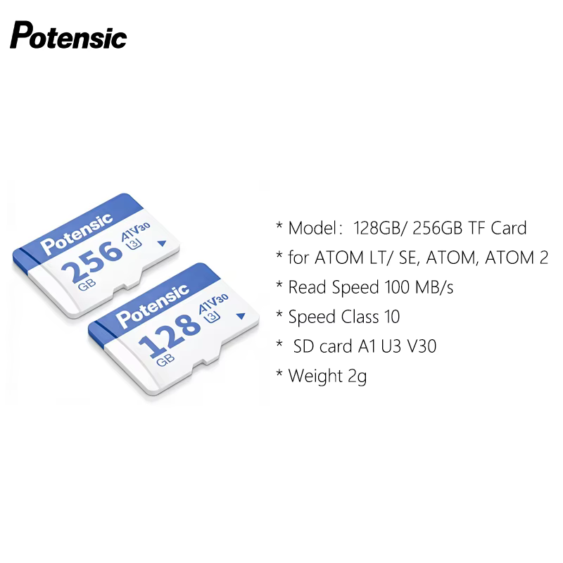 Potensic 128GB SD Card for ATOM SE, LT & 2 Drones