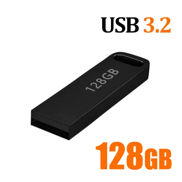 2TB USB 3.2 Type-C Flash Drive Metal Mini SSD