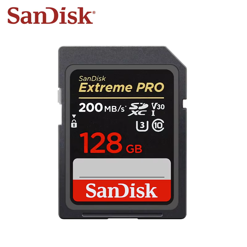 SanDisk Extreme PRO SDXC Card 128GB UHS-I Class 10 V30