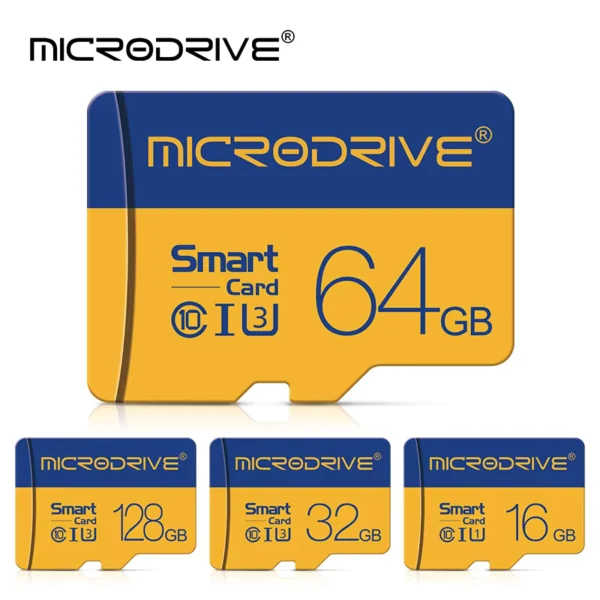 MicroDrive High-Speed Class 10 UHS-I microSD Cards